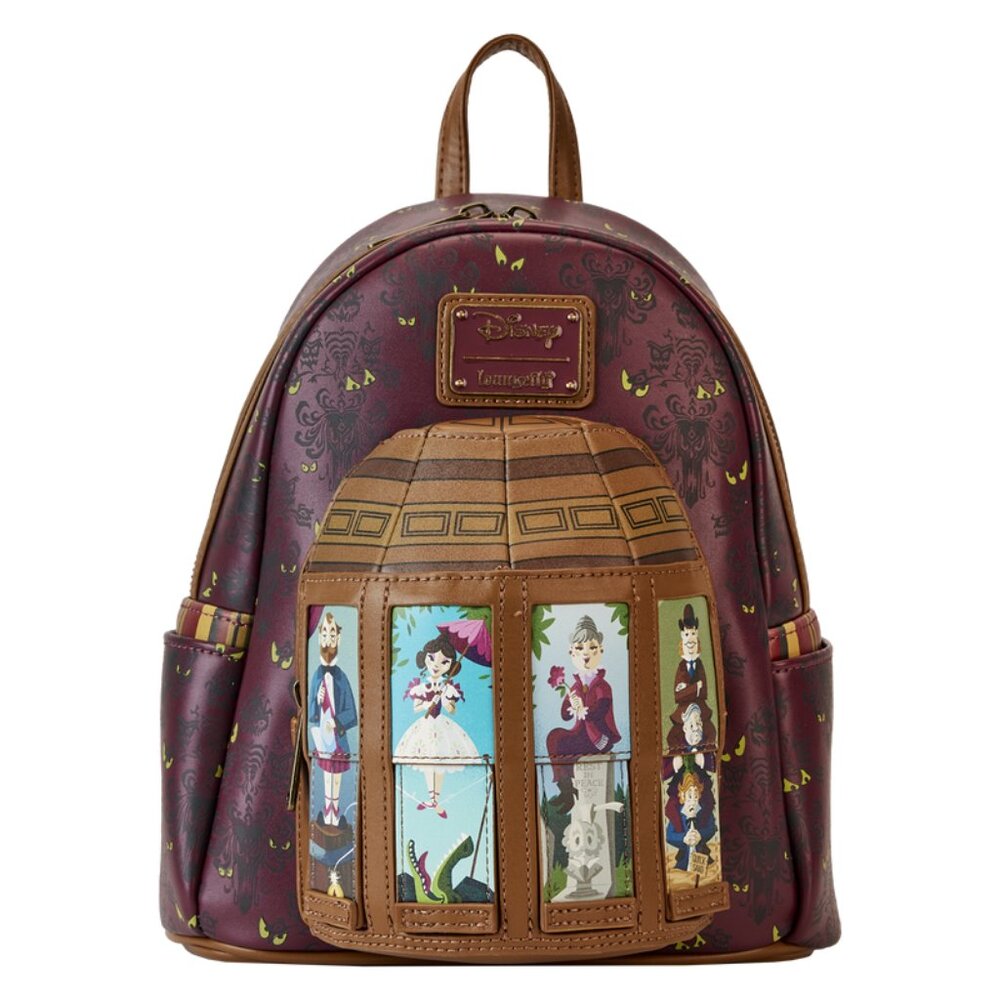 Loungefly Disney Haunted Mansion Moving Portraits Mini Backpack